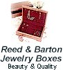 Jewelry boxes by Reed and Barton