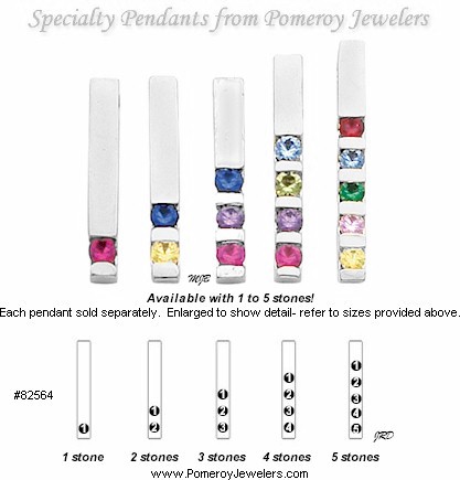 Custom set mothers jewelry placement diagram.